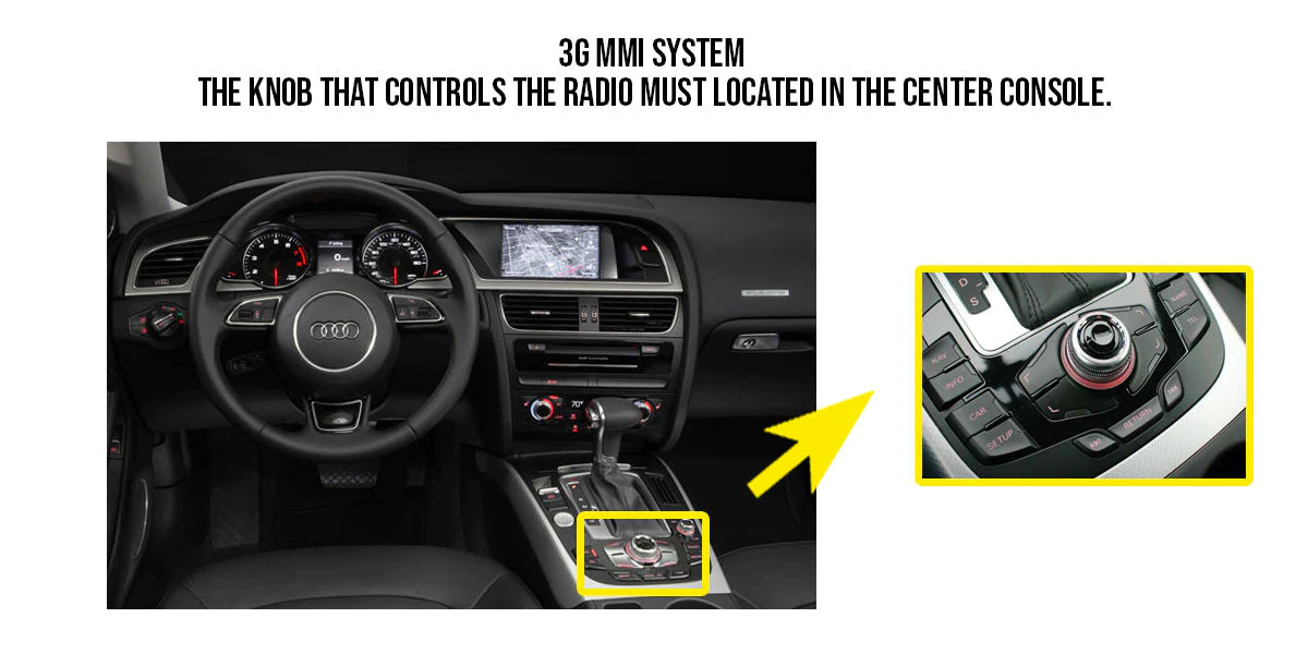 ZZ2 Audi Wireless Carplay / Android Auto System | IT3-MMI3G-A4