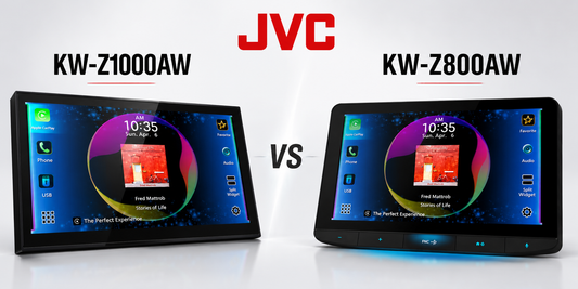 JVC KW-Z1000AW vs KW-Z800AW — Which Is Right for Your Vehicle?