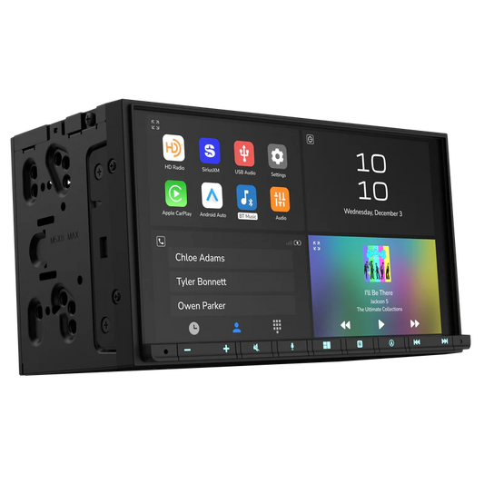 Modus AIM-7 7 inch double-DIN automotive receiver wireless CarPlay Android Auto at Saint Nordic Custom Autoworks Spring Lake Park MN