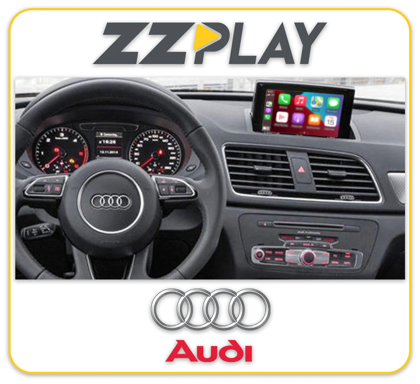 ZZ2 Audi Wireless Carplay / Android Auto System | IT3-MMI3G-Q3 | No Nav |