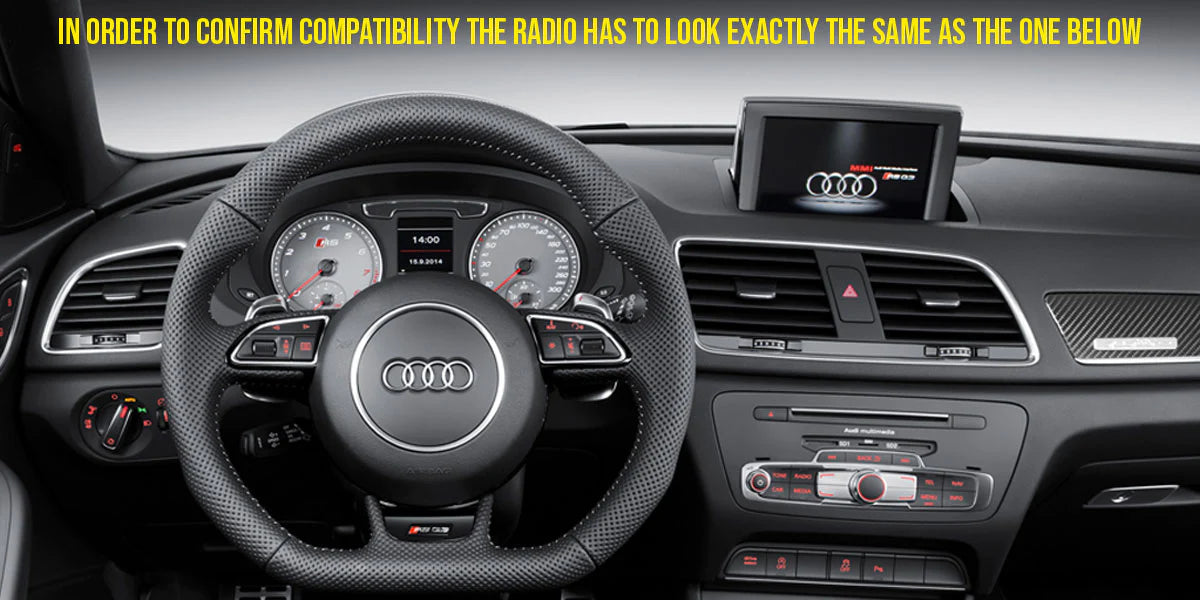 ZZ2 Audi Wireless Carplay / Android Auto System | IT3-MMI3G-Q3N WITH Navigation